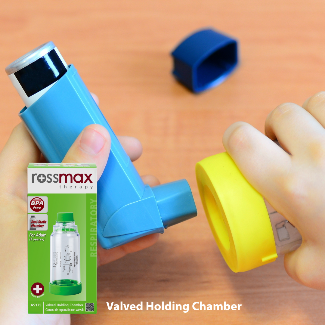 Rossmax Aero Spacer - Valve holding chamber - Large Cap Only