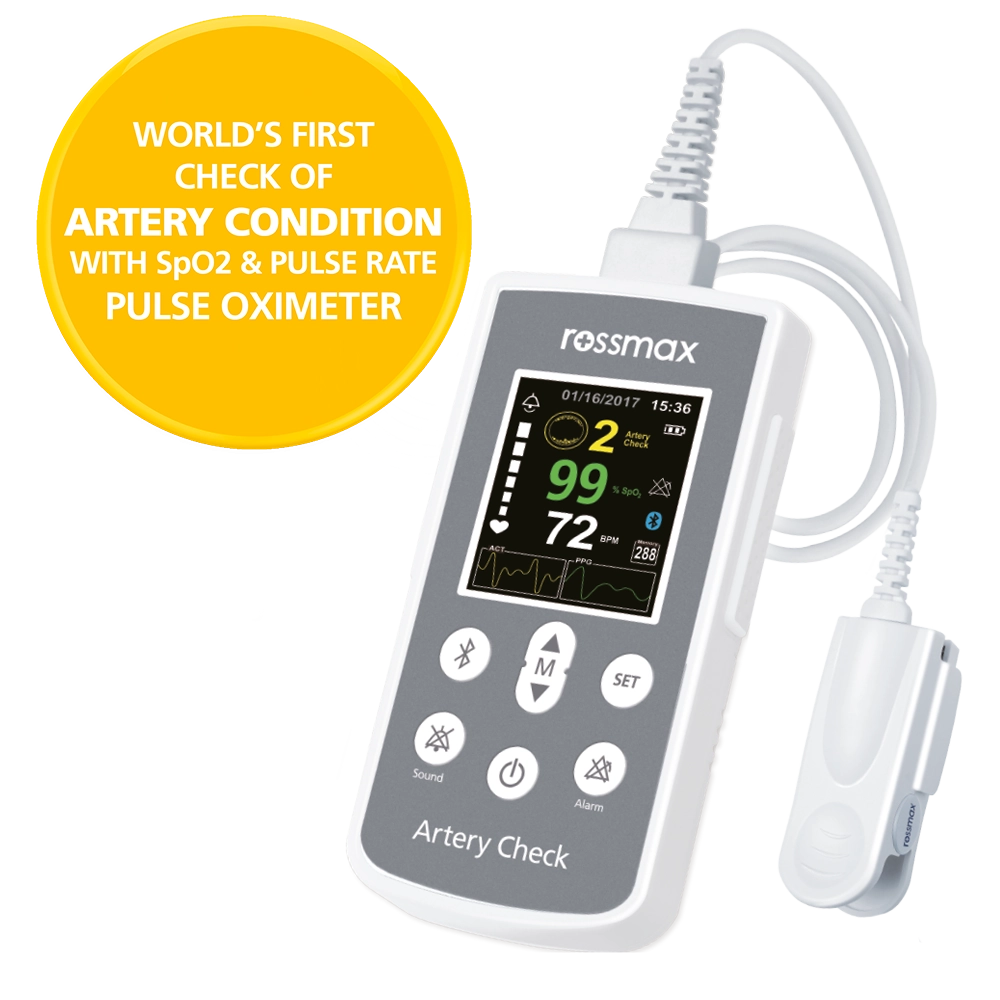 Rossmax Handheld Pulse Oximeter with Bluetooth & ACT