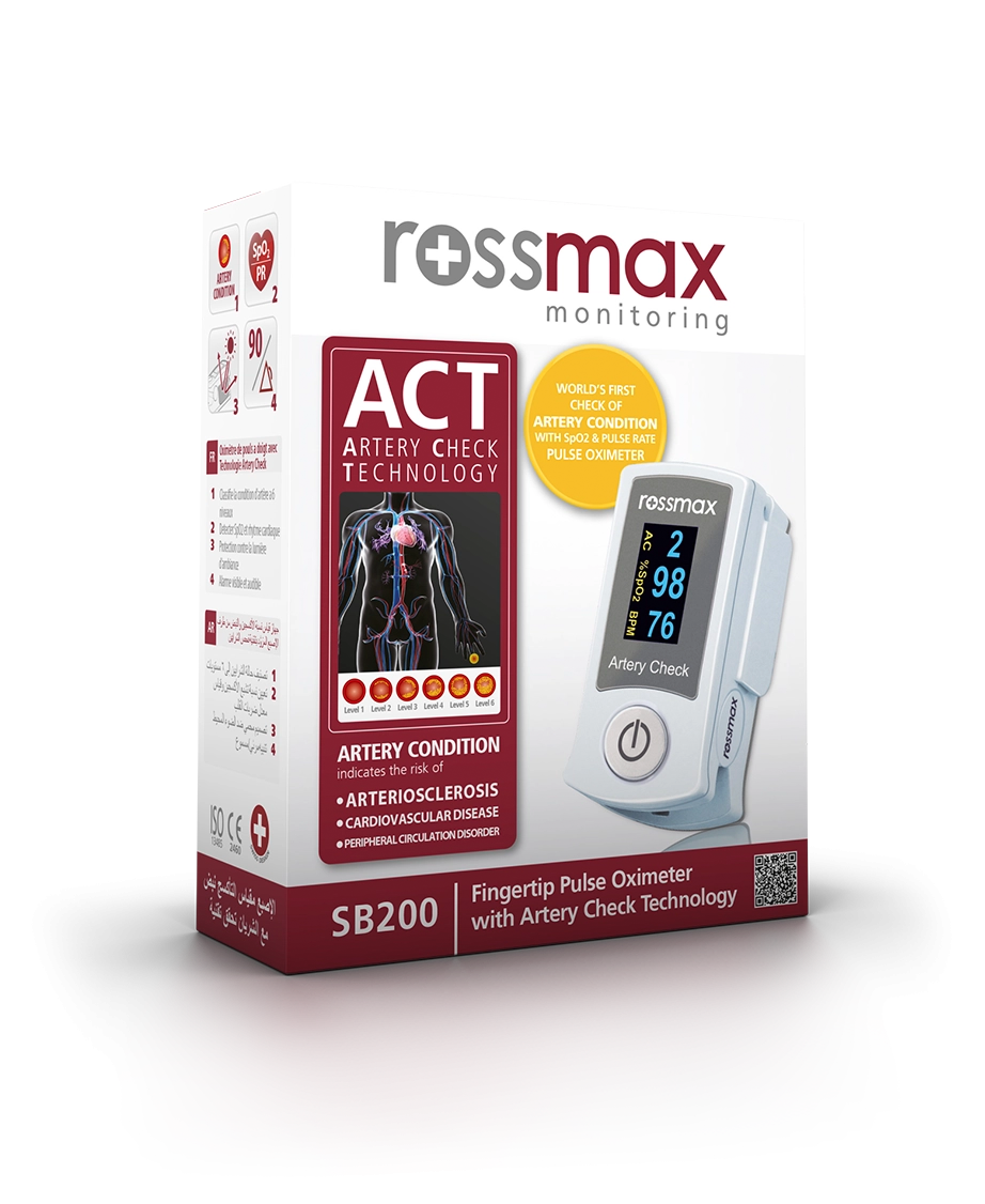 Rossmax Fingertip Pulse Oximeter with ACT