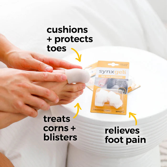 Synxgeli Gel Toe Sleeves - 2 pack