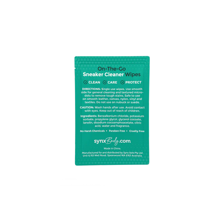 Synxplus Sneaker Cleaner Wipes