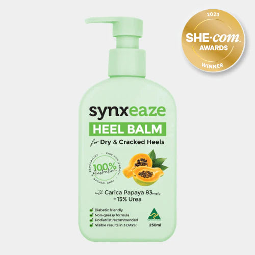 Synxeaze Heel Balm for Dry & Cracked Heels