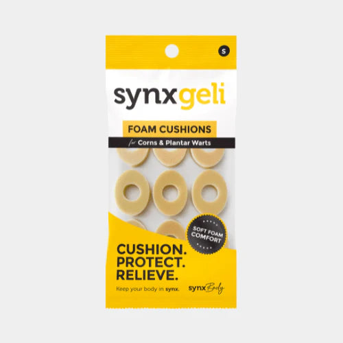 Synxgeli Foam Cushions for Corns & Plantar Warts