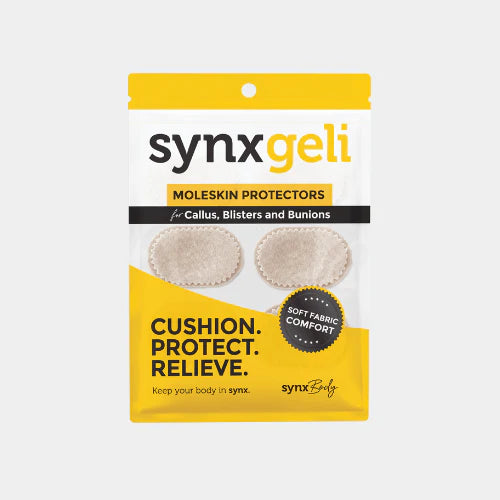 Synxgeli Moleskin Protectors for Callus, Blisters & Bunions