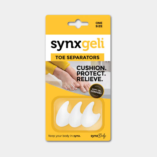 Synxgeli Gel Toe Separators - 3 pcs