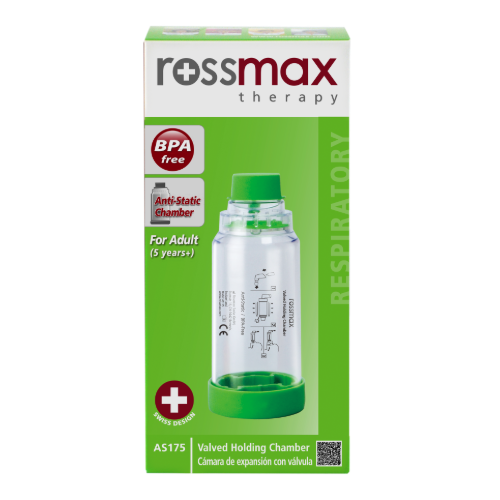 Rossmax Aero Spacer - Valve holding chamber - Large Cap Only