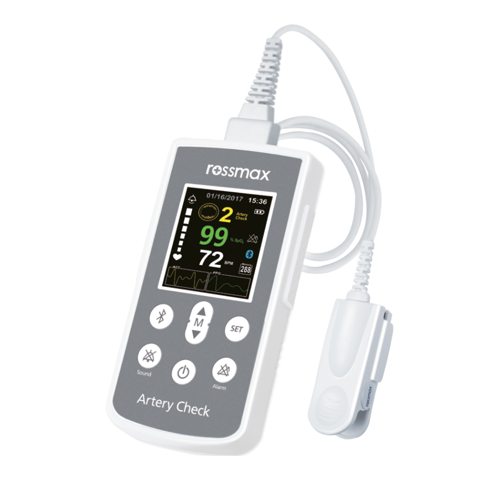 Rossmax Handheld Pulse Oximeter with Bluetooth & ACT