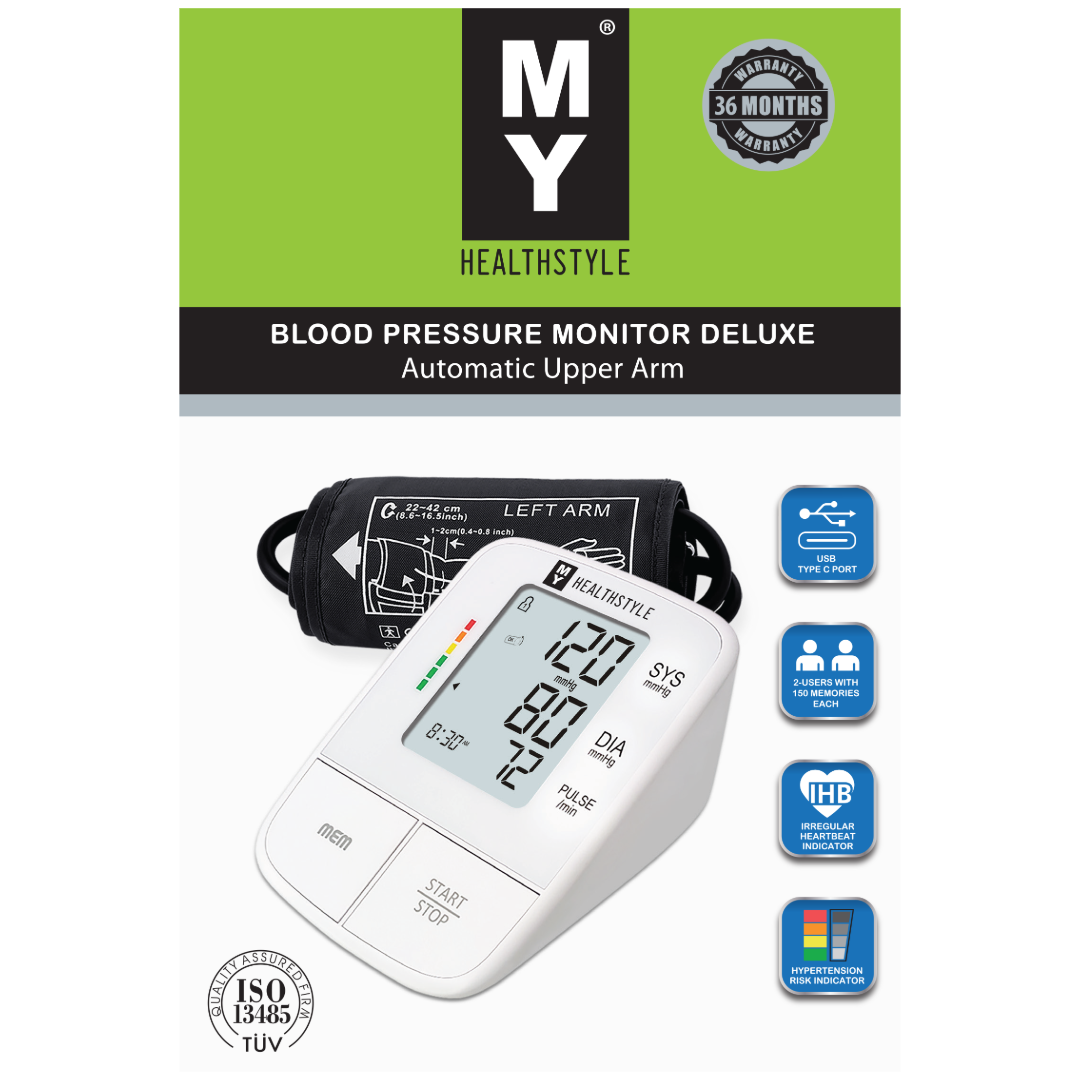 MY Blood Pressure Monitor - DELUXE