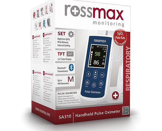 Rossmax Handheld Pulse Oximeter with Bluetooth