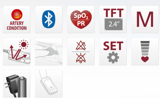 Rossmax Handheld Pulse Oximeter with Bluetooth & ACT SA300BT