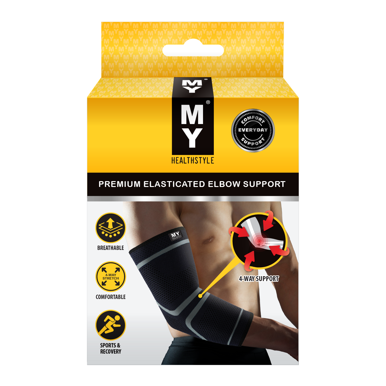 MY Premium Elasticated Elbow Support