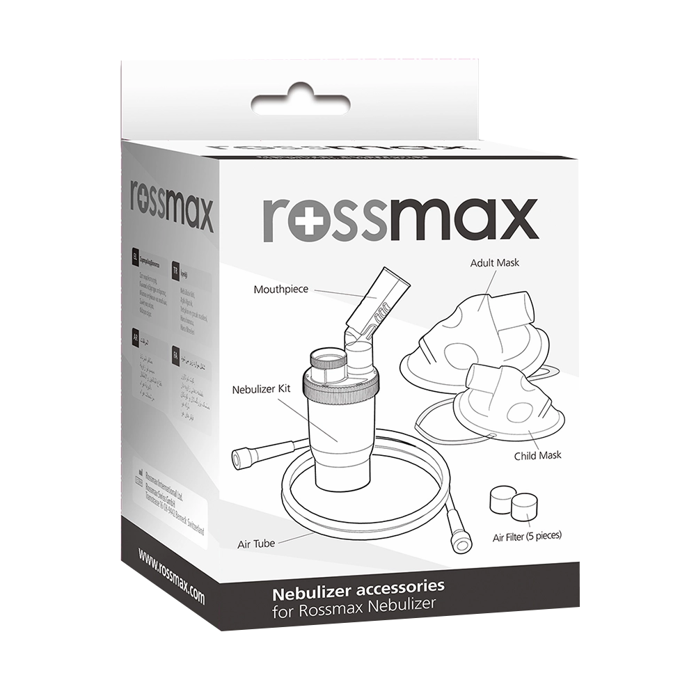 Rossmax Nebuliser VAT Type Mask Accessory Pack