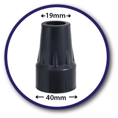 MY Walking Stick Rubber Foot - 40mm