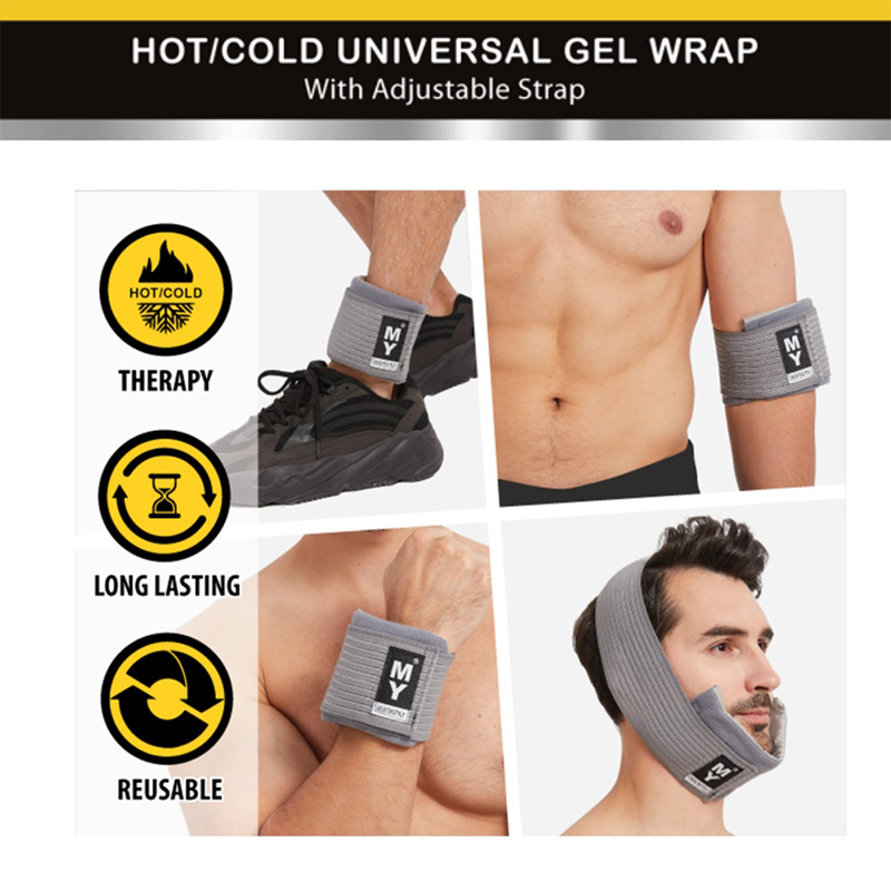MY Hot/Cold Reusable Gel Wrap - Small with Adjustable Strap