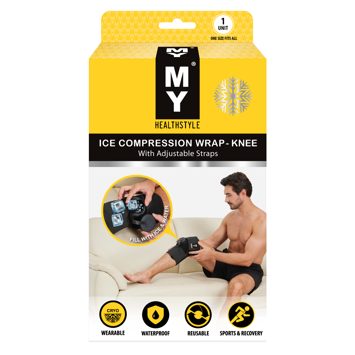 MY Ice Compression Wrap - Knee