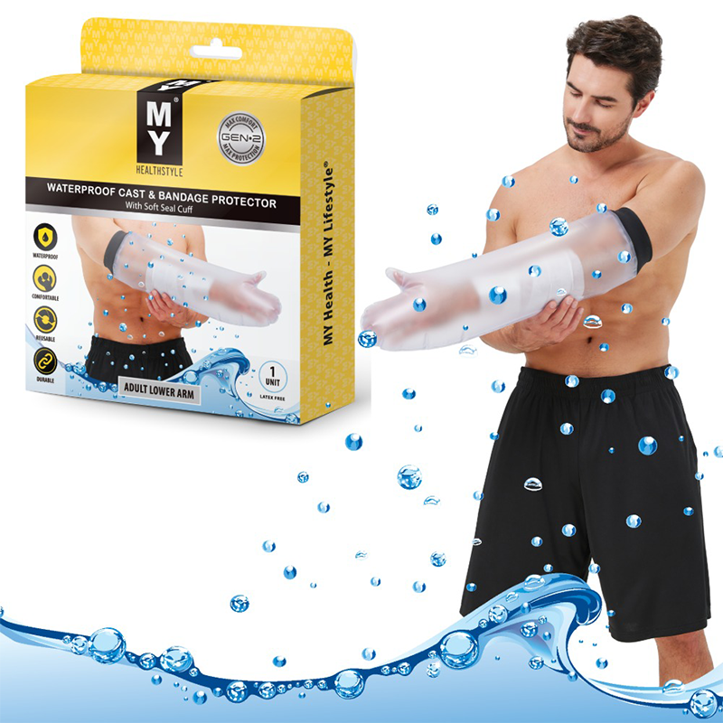 MY Waterproof Cast & Bandage Protector - Adult Lower Arm