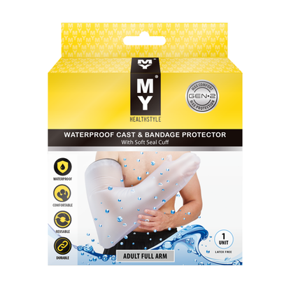 MY Waterproof Cast & Bandage Protector - Full Arm