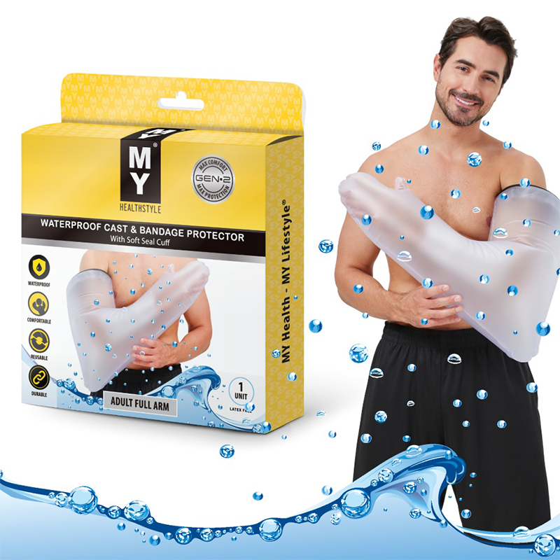 MY Waterproof Cast & Bandage Protector - Full Arm