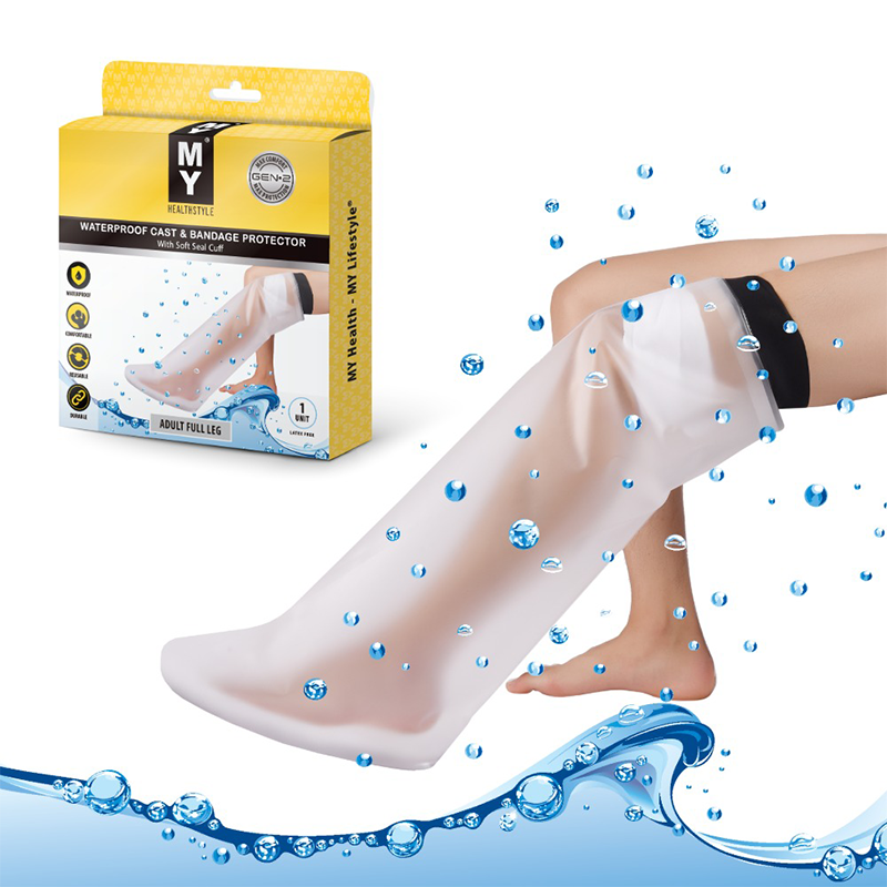 MY Waterproof Cast & Bandage Protector - Adult Full Leg