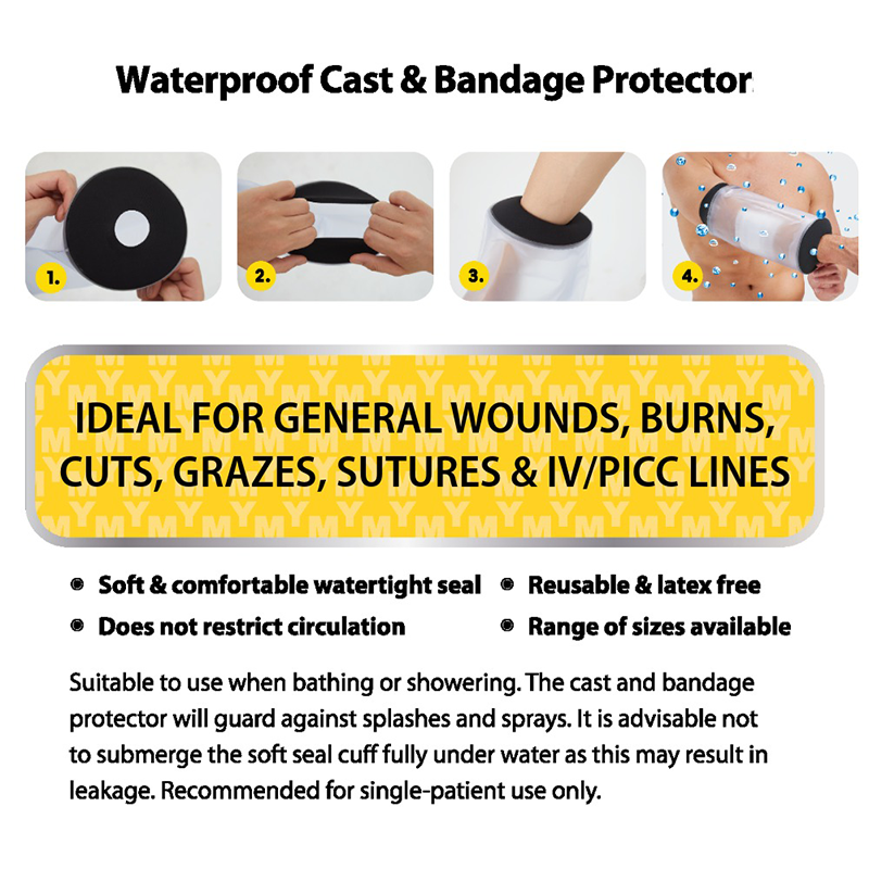 MY Waterproof Cast & Bandage Protector - Multiuse S