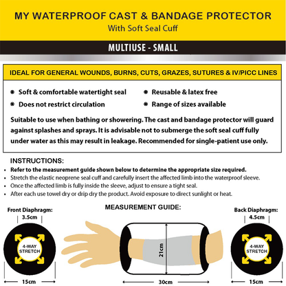 MY Waterproof Cast & Bandage Protector - Multiuse S