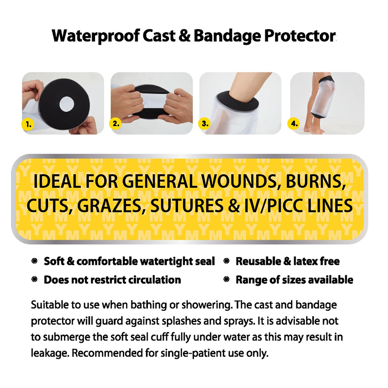 MY Waterproof Cast & Bandage Protector - Multiuse L