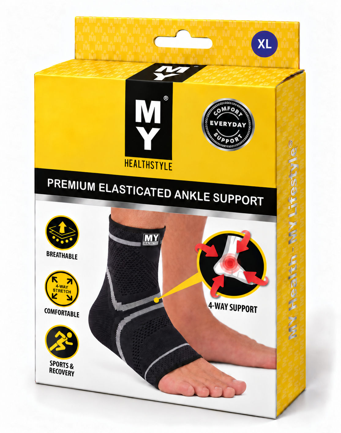 MY Premium Elasticated Knee Support