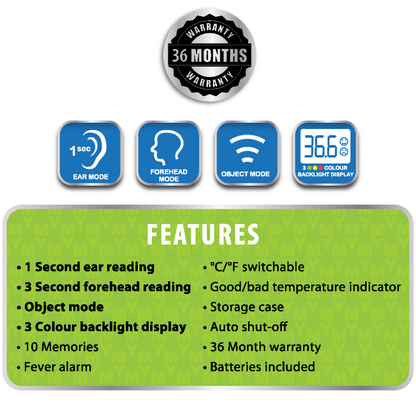 MY Infrared Multi Function Thermometer