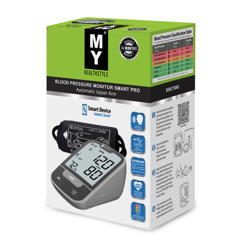MY Blood Pressure Monitor - SMART PRO