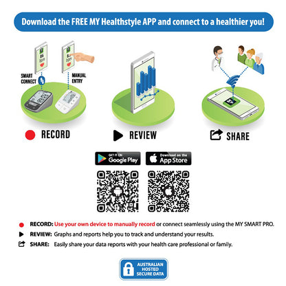 MY Blood Pressure Monitor - SMART PRO