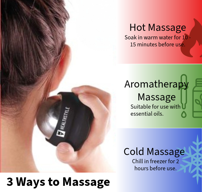 MY Hot/Cold Massage Ball Roller