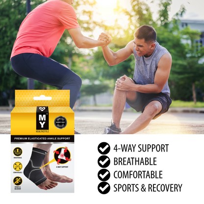 MY Premium Elasticated Ankle Support