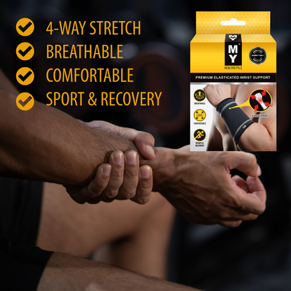 MY Premium Elasticated Wrist Support