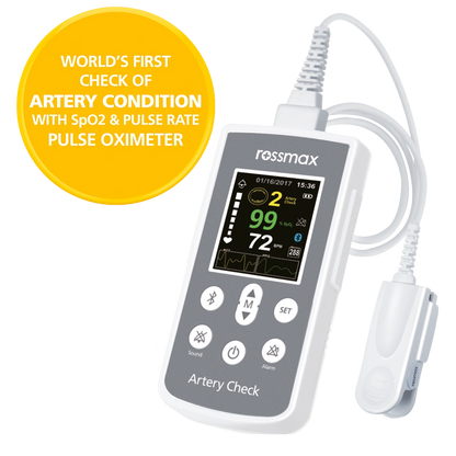 Rossmax Handheld Pulse Oximeter with Bluetooth & ACT