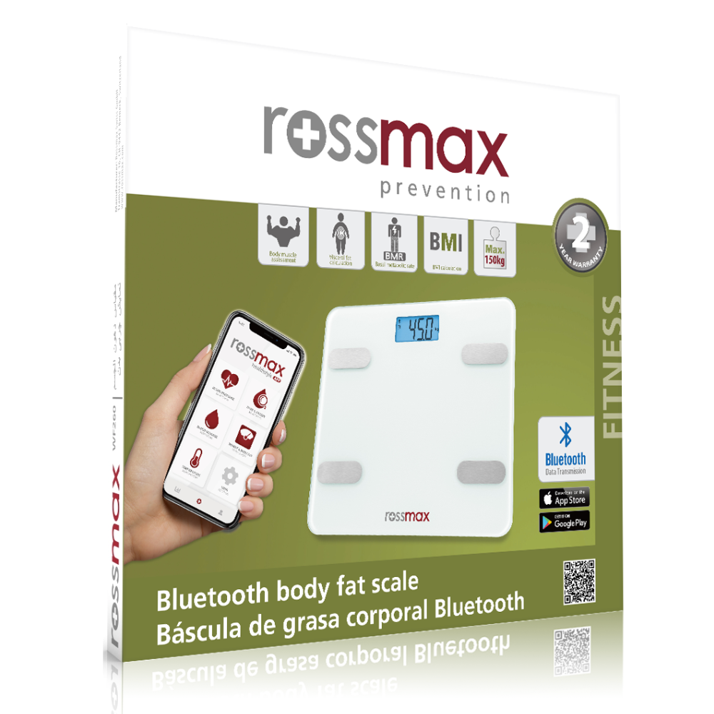 Rossmax Digital Bluetooth Scale – 150kg