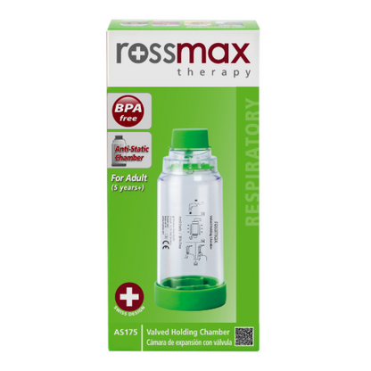 Rossmax Aero Spacer - Valve holding chamber - Large Cap Only