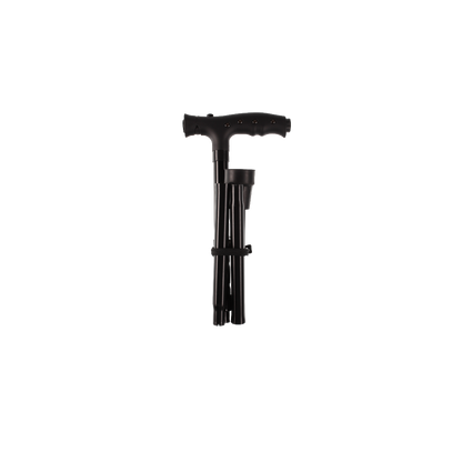 MY Foldable Walking Stick with LED Torch