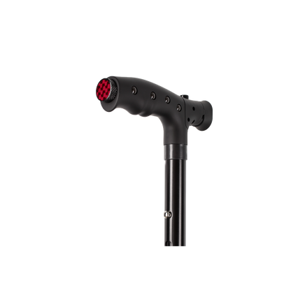 MY Foldable Walking Stick with LED Torch