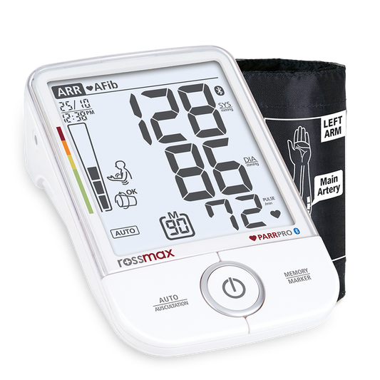 Rossmax X9 Blood Pressure Monitor PARR PRO - Bluetooth