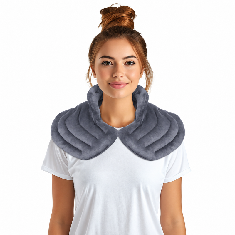 MY Hot/Cold Neck & Shoulder Wrap with Natural Clay Beads
