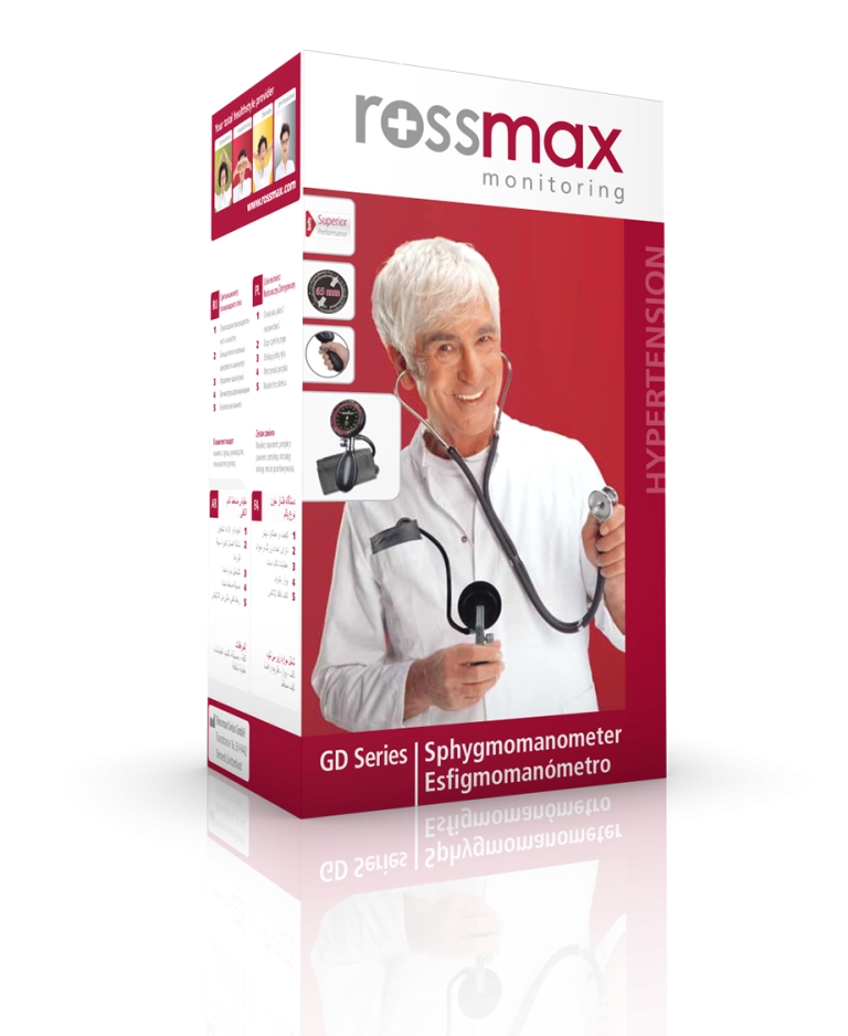 Rossmax Palm Type Sphygmomanometer - GD102