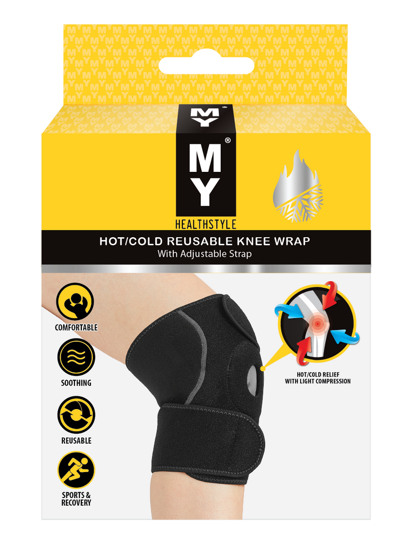Knee Pain Relief Products ️ My Hot & Cold Reusable Knee Wrap My